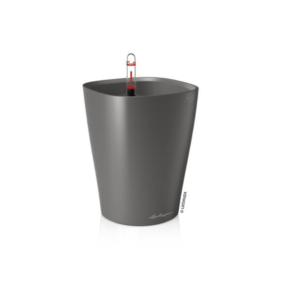 charcoal deltini self watering planters