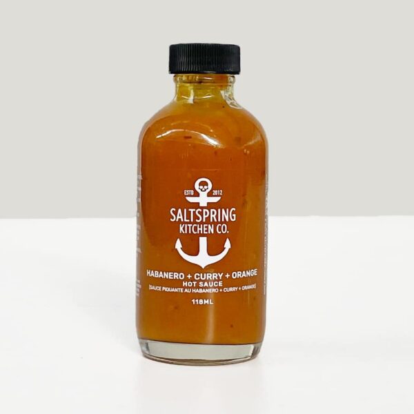 Habanero, Curry, Orange Hot Sauce