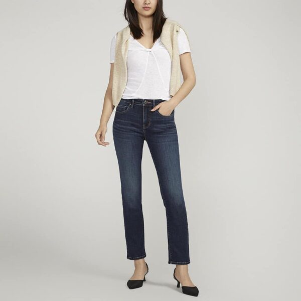 Cassie Slim Straight Denim