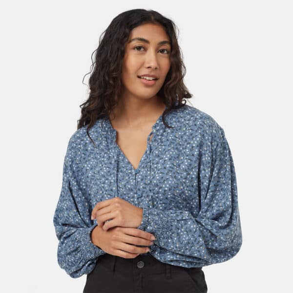 EcoWoven Crepe Blouse